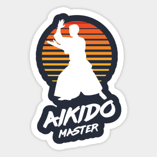 Aikido Master - Martial Arts Sticker